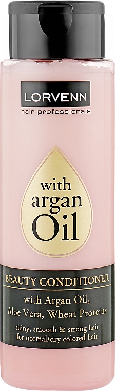 Кондиціонер для сухого, нормального, фарбованого волосся - Lorvenn Argan Exotic Oil Beauty Conditioner
