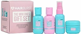 Духи, Парфюмерия, косметика Набор для роста и укрепления волос - Hairburst The Mini Ones Gift Set (shm/60ml + cond/60ml + spr/40ml + mask/30ml) 