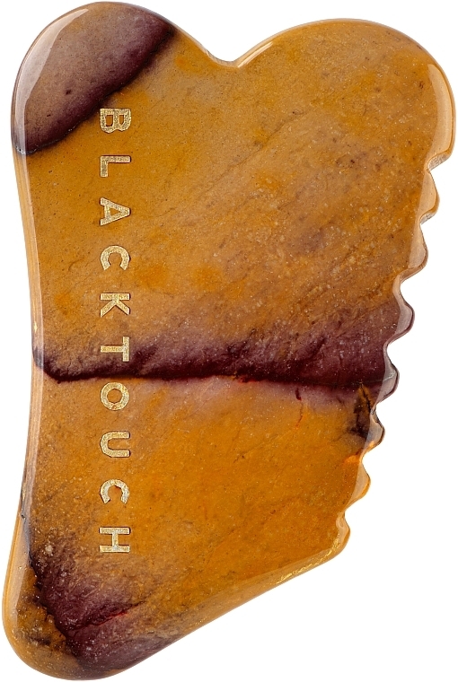 Мукаитовый скребок Гуаша для массажа лица и тела - BlackTouch — фото N1
