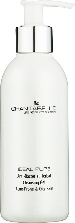 Очищающий гель для умывания жирной кожи - Chantarelle Anti-Bacterial Herbal Cleansing Gel — фото N1