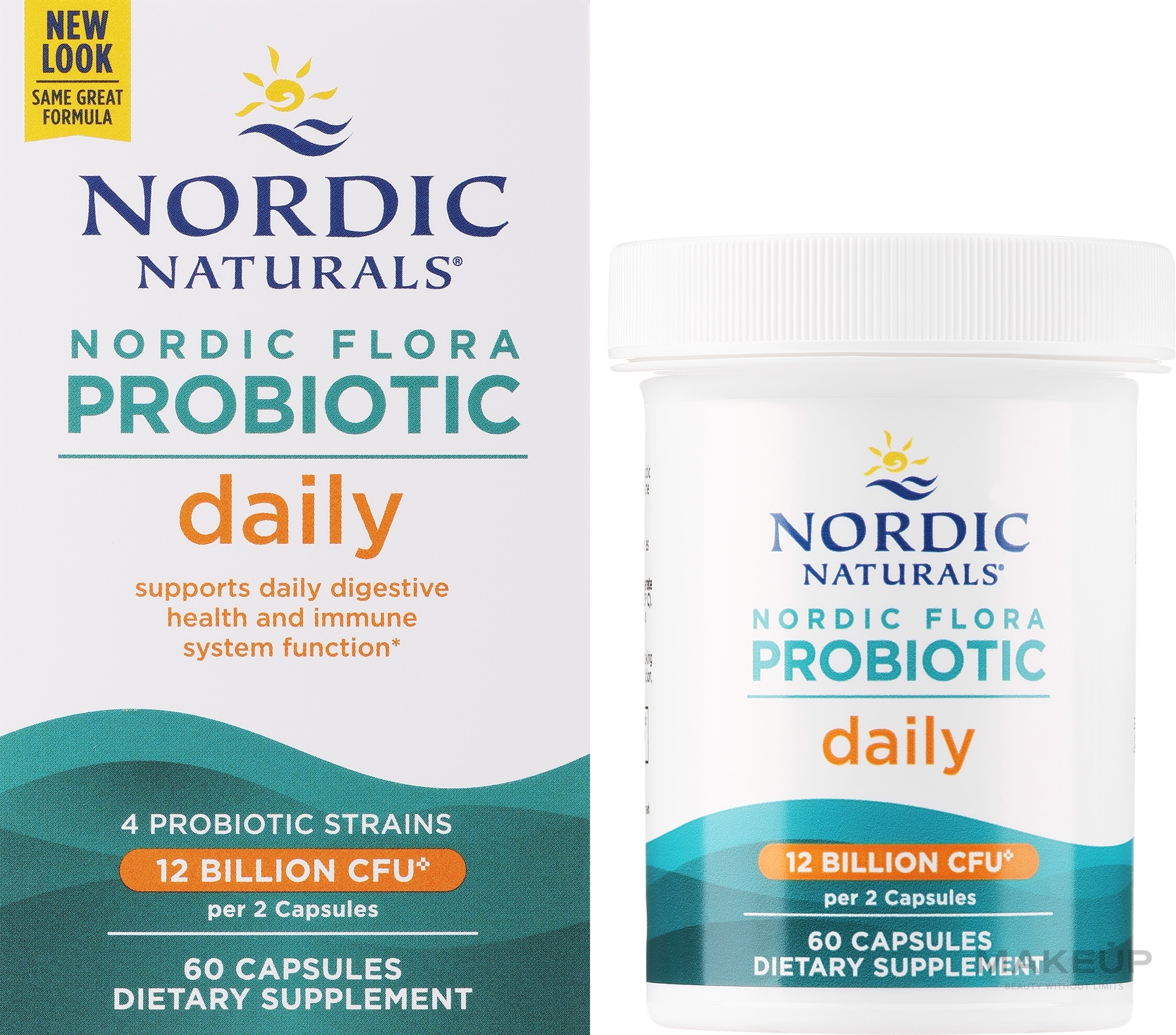 Пищевая добавка "Пробиотики" - Nordic Naturals Probiotic Daily — фото 60шт