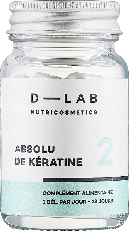 Пищевая добавка "Чистый кератин" - D-Lab Nutricosmetics Pure Keratin — фото N1