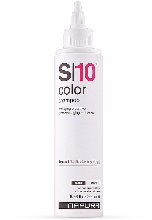 Шампунь для фарбованого волосся - Napura C10 Color Shampoo — фото N1