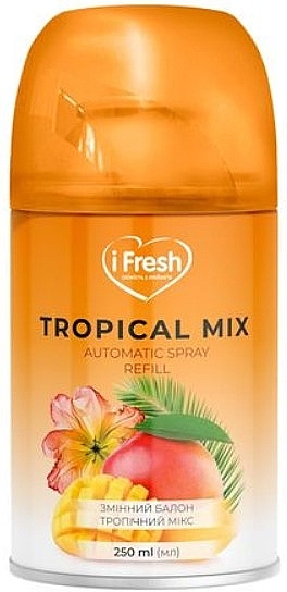 Змінний балон для автоматичного освіжувача "Тропічний мікс" - IFresh Tropical Mix Automatic Spray Refill