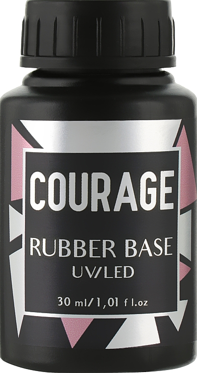 Каучуковая база для гель-лака - Courage Rubber Base — фото N2