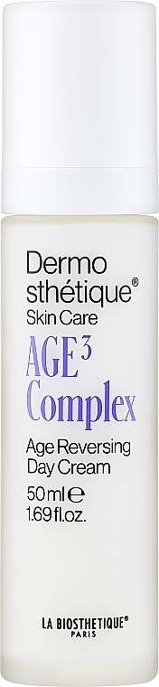 Антивозрастной дневной крем против морщин - La Biosthetique Dermosthetique Skin Care Age3 Complex Age Reversing Day Cream — фото N1