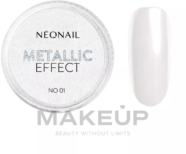 Пудра для дизайну нігтів - NeoNail Professional Powder Metallic Effect — фото 01
