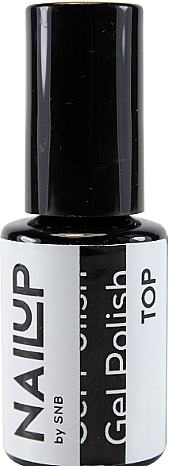 Топ для гель-лаку з липким шаром - SNB Professional Nail Up Top Gel Polish With Tacky Layer — фото N1