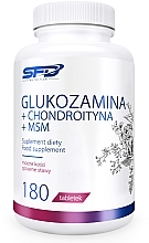Пищевая добавка "Глюкозамин + Хондроитин", в таблетках - SFD Glukozamina Chondroityna MSM — фото N1