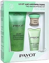 Духи, Парфюмерия, косметика Набор - Payot Pate Grise The Anti-Blemishes Kit (cl/gel/200ml+ f/mask/50ml + f/pate/15ml)