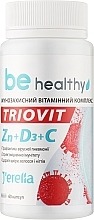 Иммунозащитный витаминный комплекс "Триовит" - J'erelia Be Healthy Triovit ZN+D3+C — фото N1
