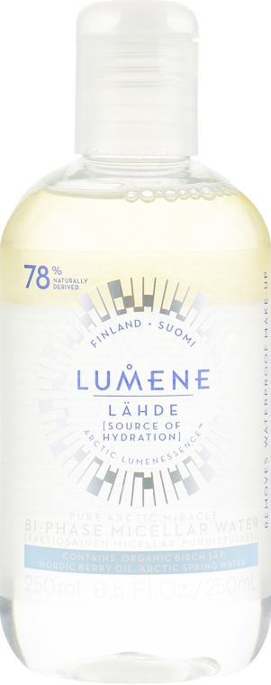 Двофазна міцелярна вода - Lumene Lahde Pure Arctic Miracle Biphase Micellar Water