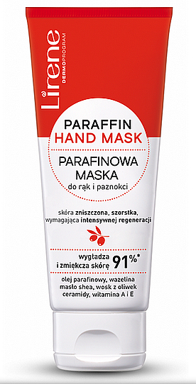 Парафінова маска для рук і нігтів - Lirene Paraffin Hand and Nail Mask — фото N1