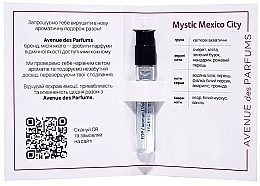 Духи, Парфюмерия, косметика Avenue Des Parfums Mystic Mexico City - Парфюмированная вода (пробник)