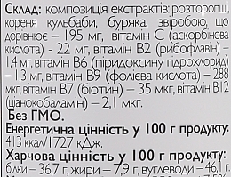 Комплекс рослинних екстрактів із розторопшею та вітамінами групи B - All Be Ukraine Milk Thistle+ Silymarine — фото N3