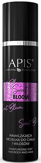 Зволожувальний спрей для тіла та волосся - APIS Professional Sweet Bloom Moisturizing Mist For Body And Hair — фото N1