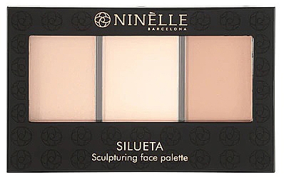 Палетка для скульптурирования лица - Ninelle Silueta Sculpturing Face Palette — фото N2