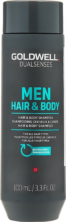 Освежающий шампунь для волос и тела - Goldwell DualSenses For Men Hair & Body Shampoo