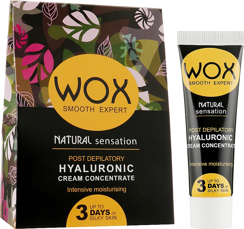 Гіалуроновий концентрат після депіляції - WOX Smooth Expert Hyaluronic Cream Concentrate — фото N2