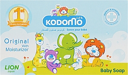 Духи, Парфюмерия, косметика Детское мыло с увлажняющим кремом - Kodomo Lion Baby Soap Original With Moisturizer