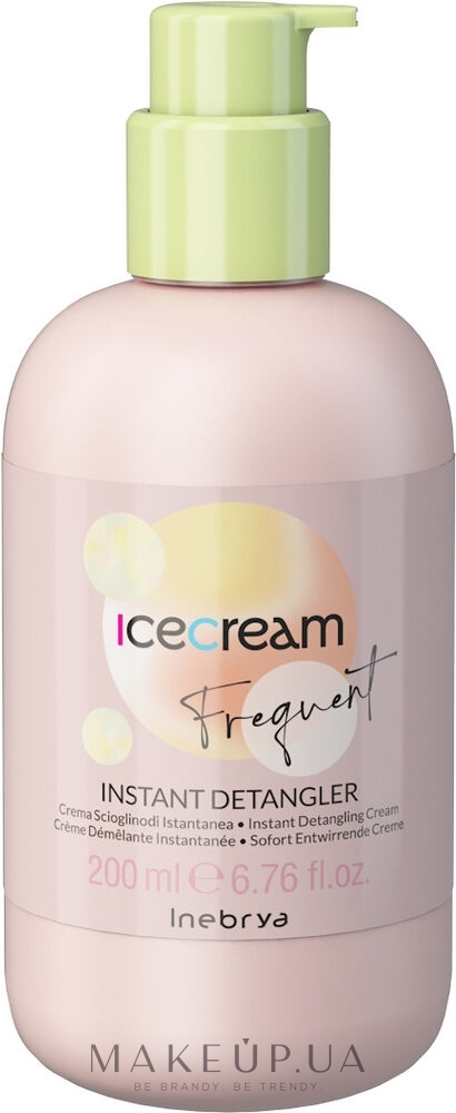 Несмываемый кондиционер - Inebrya Frequent Ice Cream Instant Detangler — фото 200ml