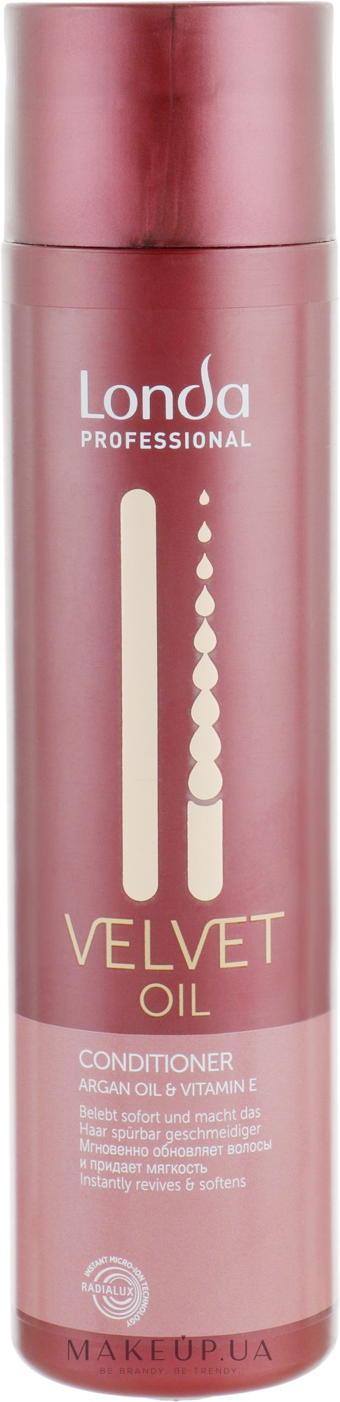 Кондиционер с аргановым маслом - Londa Velvet Oil Conditioner — фото 250ml