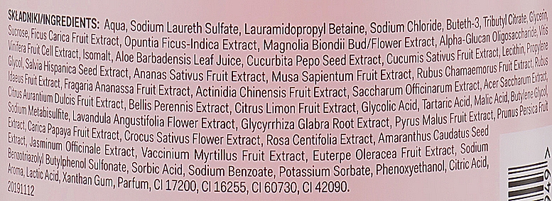 Піна для ванни "Опунція і амарант" - AA Cosmetics Super Fruits & Herbs Bath Foam — фото N3