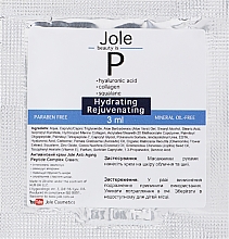 Антивозрастной крем с гиалуроновой кислотой, пептидами и коллагеном - Jole Peptides Anti-Aging Facial Cream — фото N2
