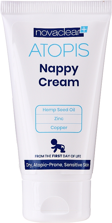 Спеціалізований відновлювальний крем - Novaclear Atopis Nappy Cream — фото N1
