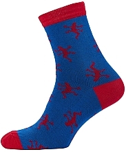 Парфумерія, косметика Шкарпетки чоловічі "Ящірки" RT1311-063, сині - Modna Zona
