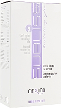 Парфумерія, косметика Набір "Кератинове випрямлення для ослабленого волосся" - Maxima Subliss 2 (gel/250 ml + milk/250 ml + spray/75 ml)