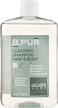 Дезінфекційний шампунь для тіла та волосся - Echosline B.Pur Hygienizing Hydrating Shampoo For Hair And Body — фото N1