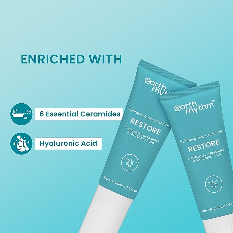 Увлажняющий очищающий крем - Earth Rhythm Restore Hydrating Cream Cleanser — фото N2