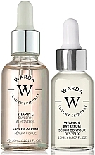 Парфумерія, косметика Набір - Warda Skin Glow Boost Vitamin C (oil/serum/30ml + eye/serum/15ml)