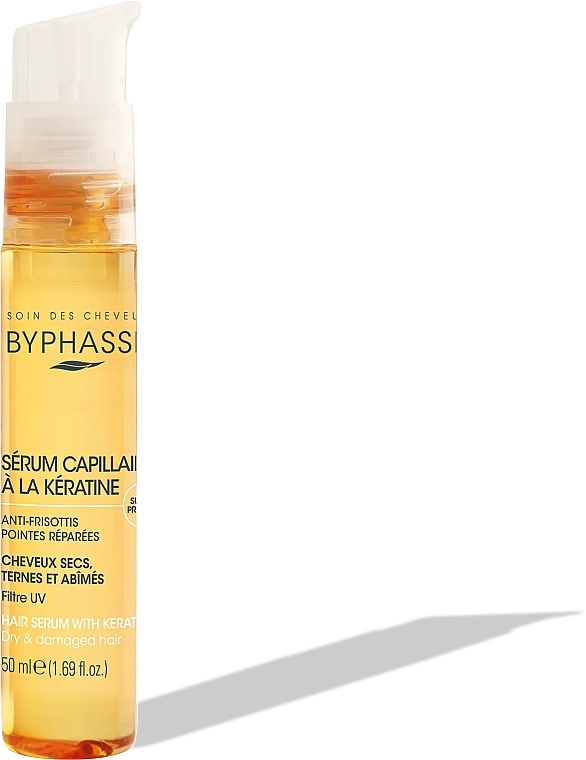Восстанавливающее масло для сухих и поврежденных кончиков волос - Byphasse Glamour Line Hair Serum
