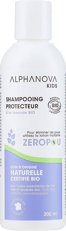 Шампунь для волосся від вошей для дітей - Alphanova Kids Shampoo — фото N1