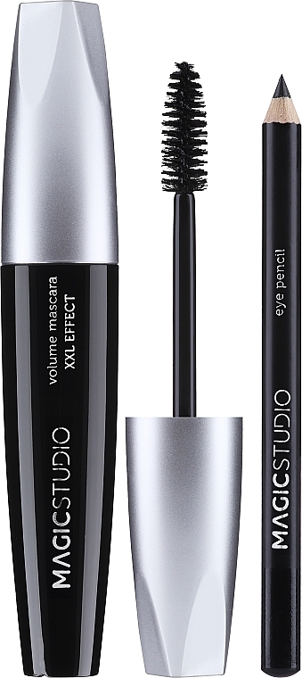 Набор - Magic Studio Perfect Match Eye Pencil & Volume Mascara (eye/pencil/1.2g + mascara/12ml) — фото N2