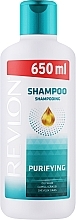 Шампунь для жирных волос - Revlon Flex Keratin Shampoo for Oily Hair — фото N1
