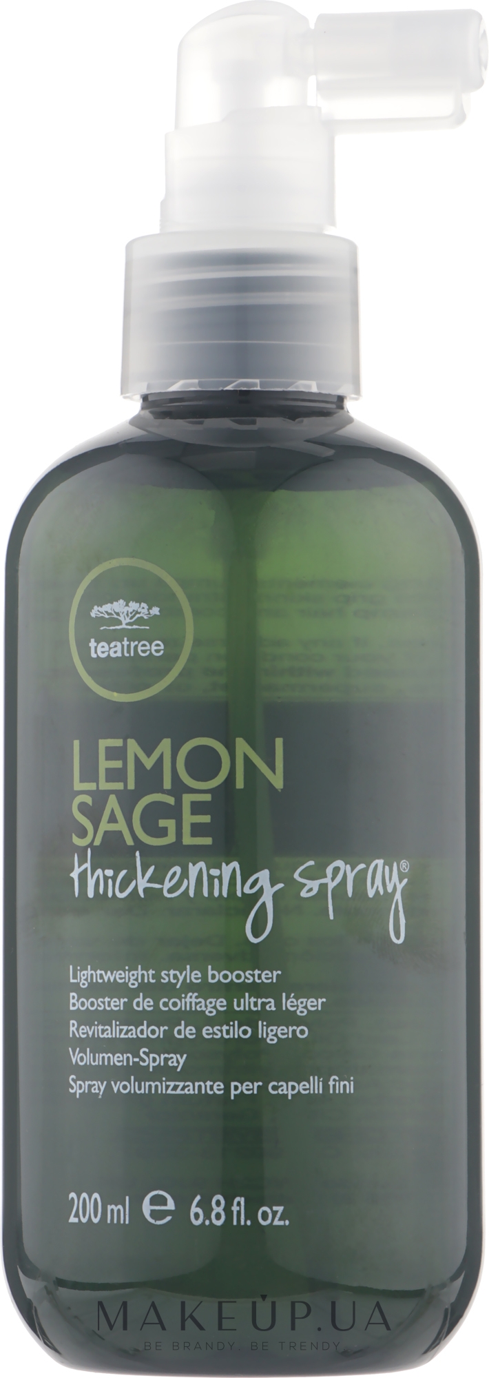 Спрей для об'єму - Paul Mitchell Tea Tree Lemon Sage Thickening Spray — фото 200ml