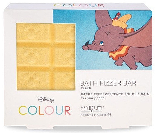 Бомбочка для ванн "Дамбо" - Mad Beauty Disney Colour Bath Fizzer — фото N1