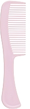 Гребінь для волосся з ручкою, 1529, рожевий - SPL — фото N1