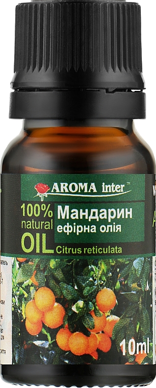 Ефірна олія "Мандарин" - Aroma Inter — фото N1