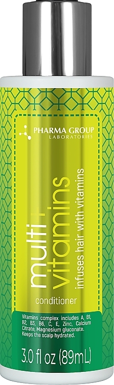Бальзам для волосся "Енергія мультивітамінів" - Pharma Group Laboratories Multi+ Vitamins — фото N1