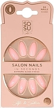 Набор накладных ногтей - Sosu by SJ Salon Nails In Seconds Soft & Subtle — фото N1