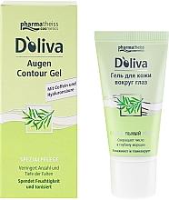 Гель для шкіри навколо очей - D'oliva Pharmatheiss (Olivenöl) Cosmetics — фото N3