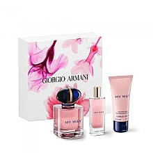 Духи, Парфюмерия, косметика Giorgio Armani My Way - Набор (edp/50ml + edp/15ml + b/lot/50ml)