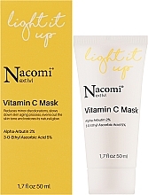 Освітлювальна маска з вітаміном С - Nacomi Next Level Vitamin C Mask — фото N2