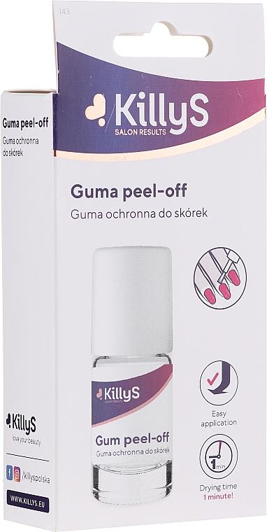 Защитное средство для кутикулы - KillyS Gum Peel-off — фото N1