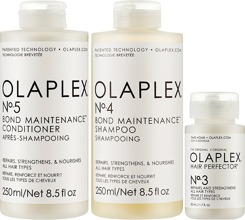 Набір - Olaplex Strong Days Ahead Hair Kit (h/elixir/50ml + h/shm/250ml + h/cond/250ml) — фото N2