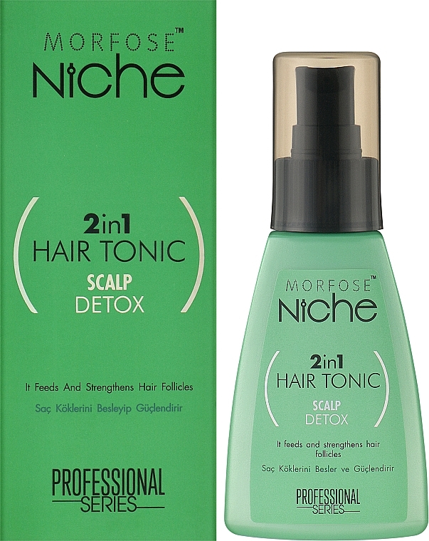 Тонік для волосся 2 в 1 - Scalp Detox Niche Morfose — фото N2